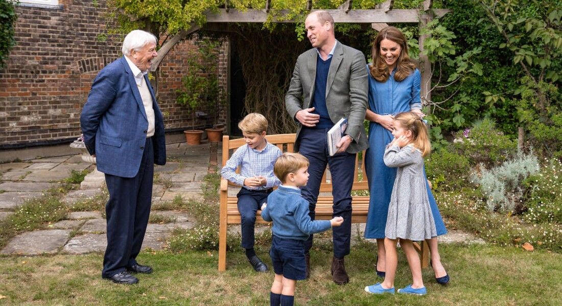 Os três são filhos de Kate Middleton e do Príncipe William