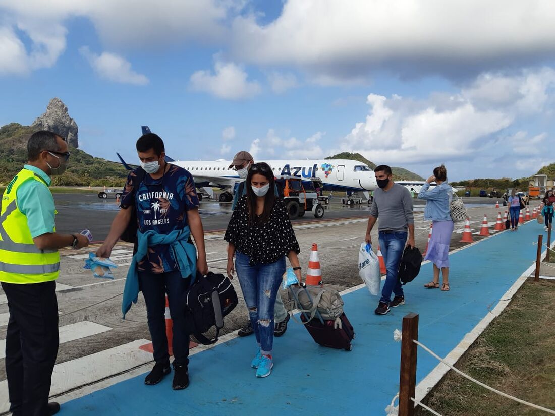 Retomada do turismo em Fernando de Noronha