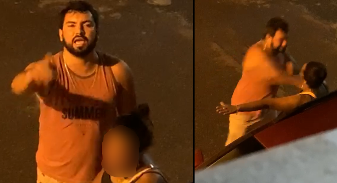 Agressor foi identificado como Carlos Samuel Freitas Costa Filho