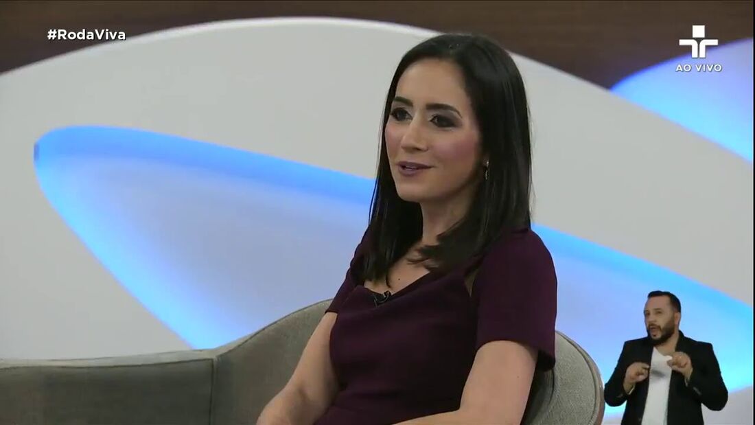 Cristina Junqueira, do Nubank, em entrevista ao Roda Viva, da TV Cultura