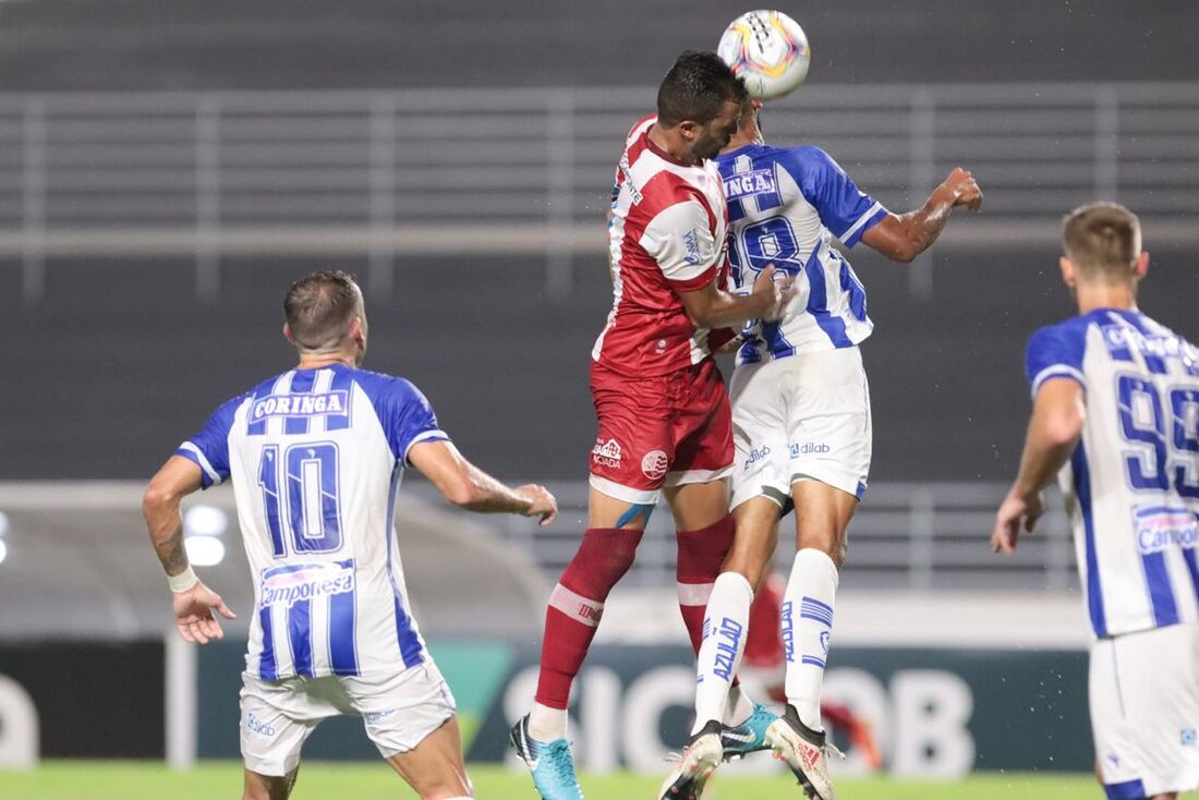 CSA 3x1 Náutico, em jogo válido pela 19ª rodada da Série B