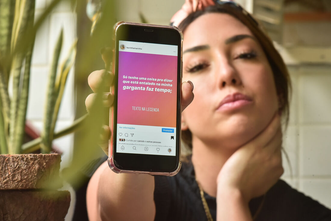 A digital influencer Laurinha Marinho foi alvo de agressões xenofóbicas