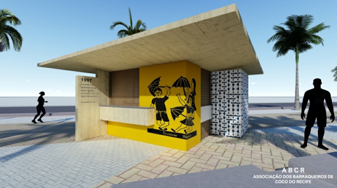 Projeto dos novos quiosques de Boa Viagem