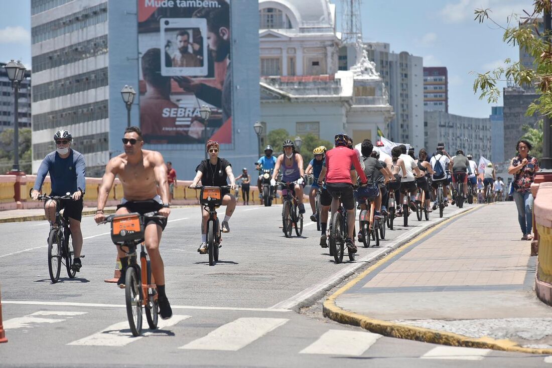 Ciclofaixa do Bairro do Recife