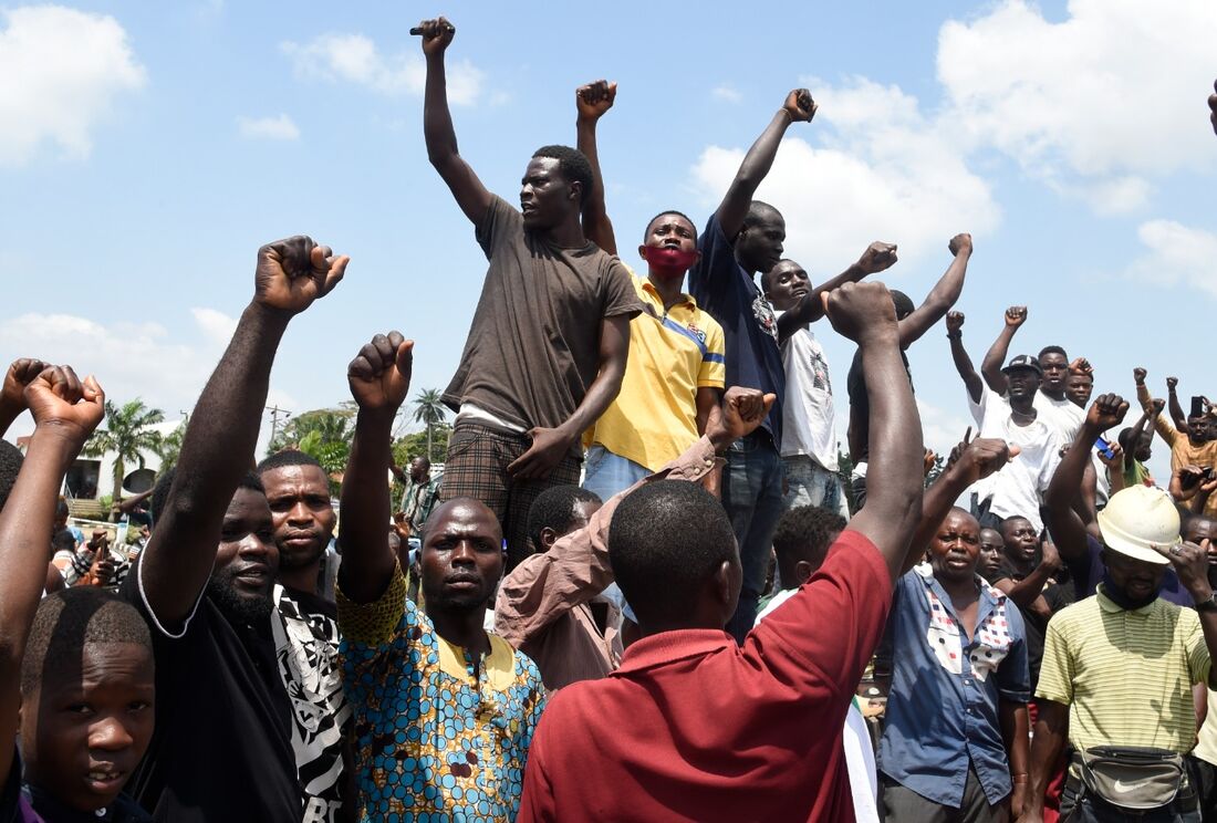 Protestos na Nigéria