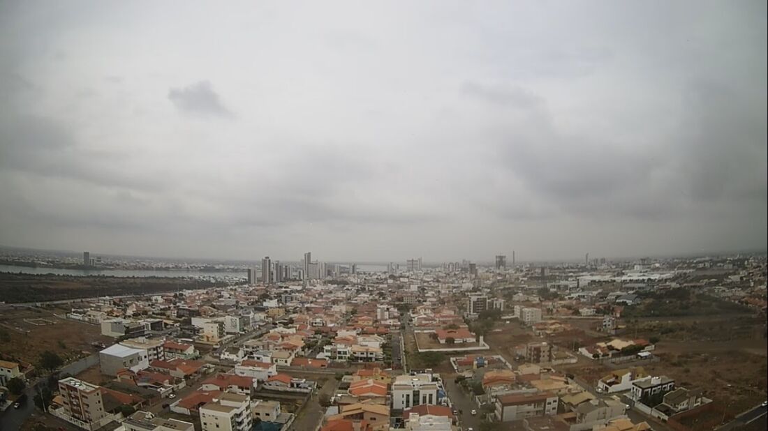 Tempo nublado em Petrolina, no Sertão de Pernambuco