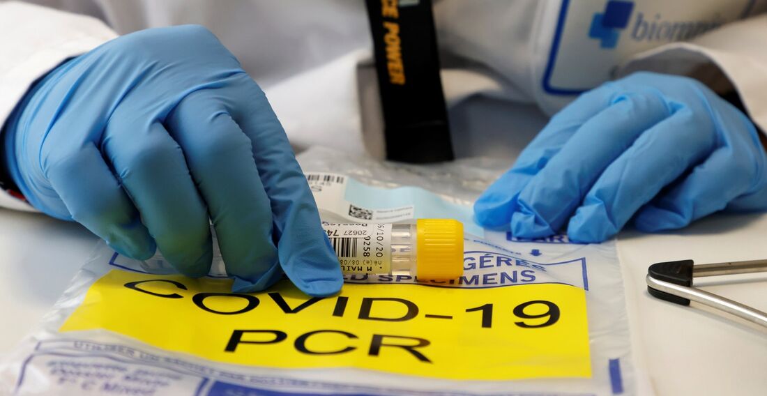 Teste de PCR para detecção do novo coronavírus