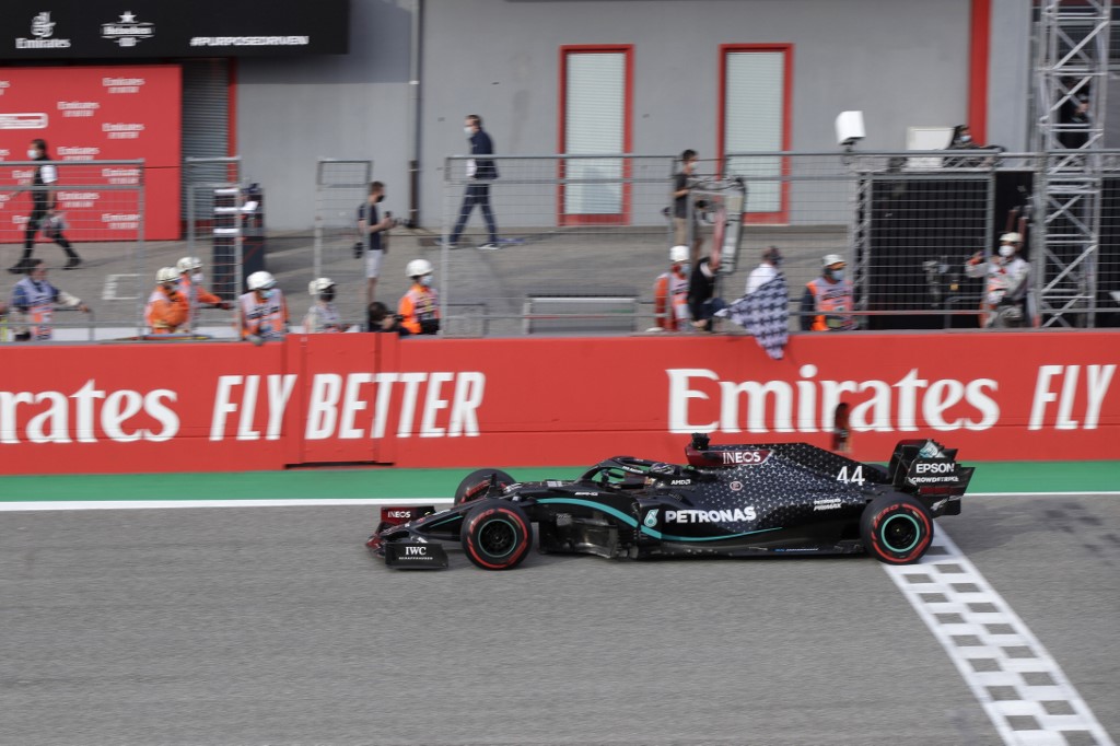 Lewis Hamilton venceu mais uma prova na temporada 2020