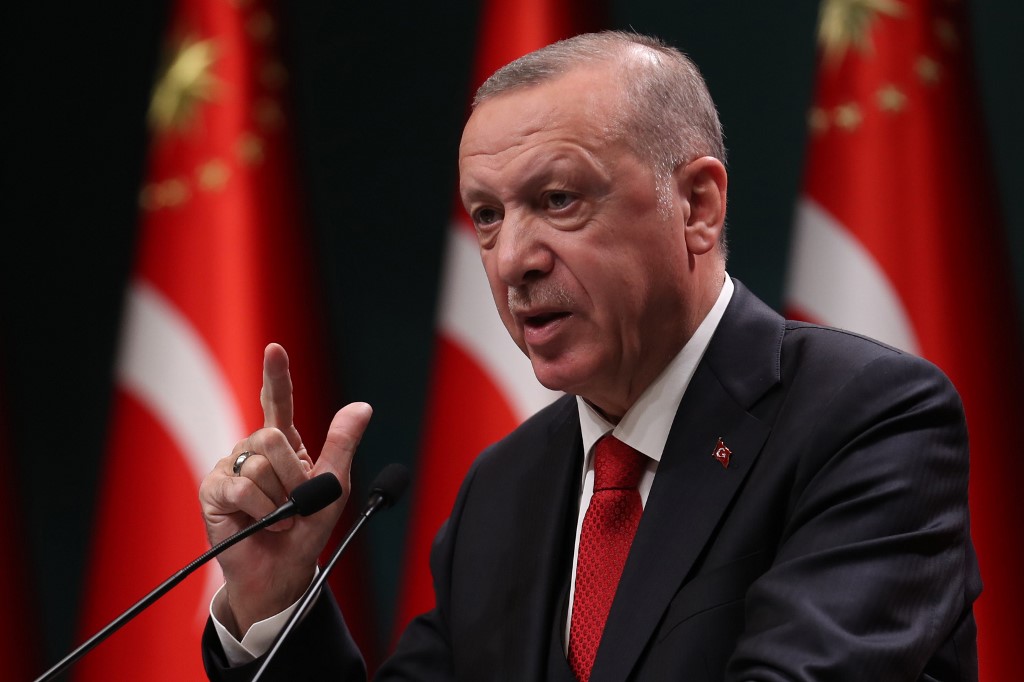 Presidente da Turquia, Recep Tayyip Erdogan