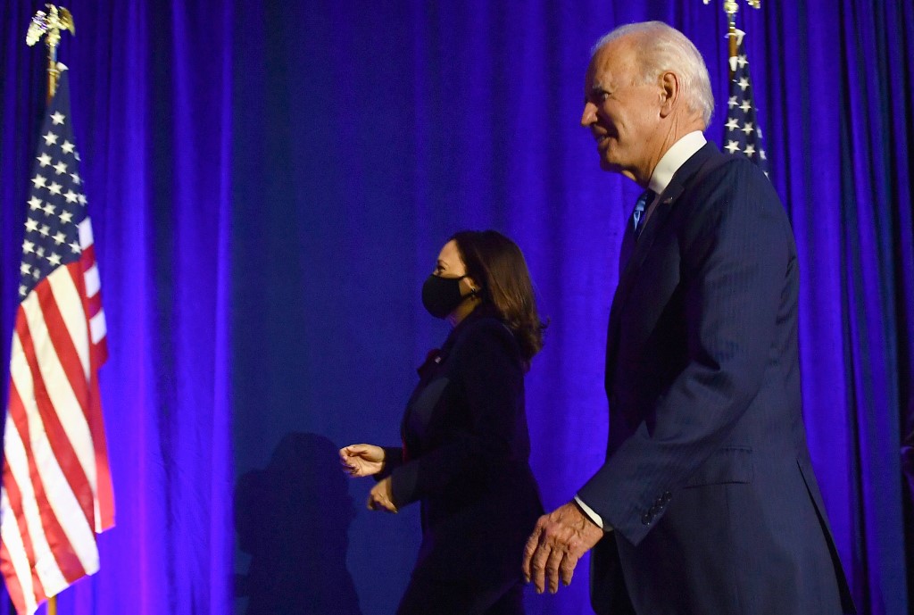 Kamala Harris e Joe Biden