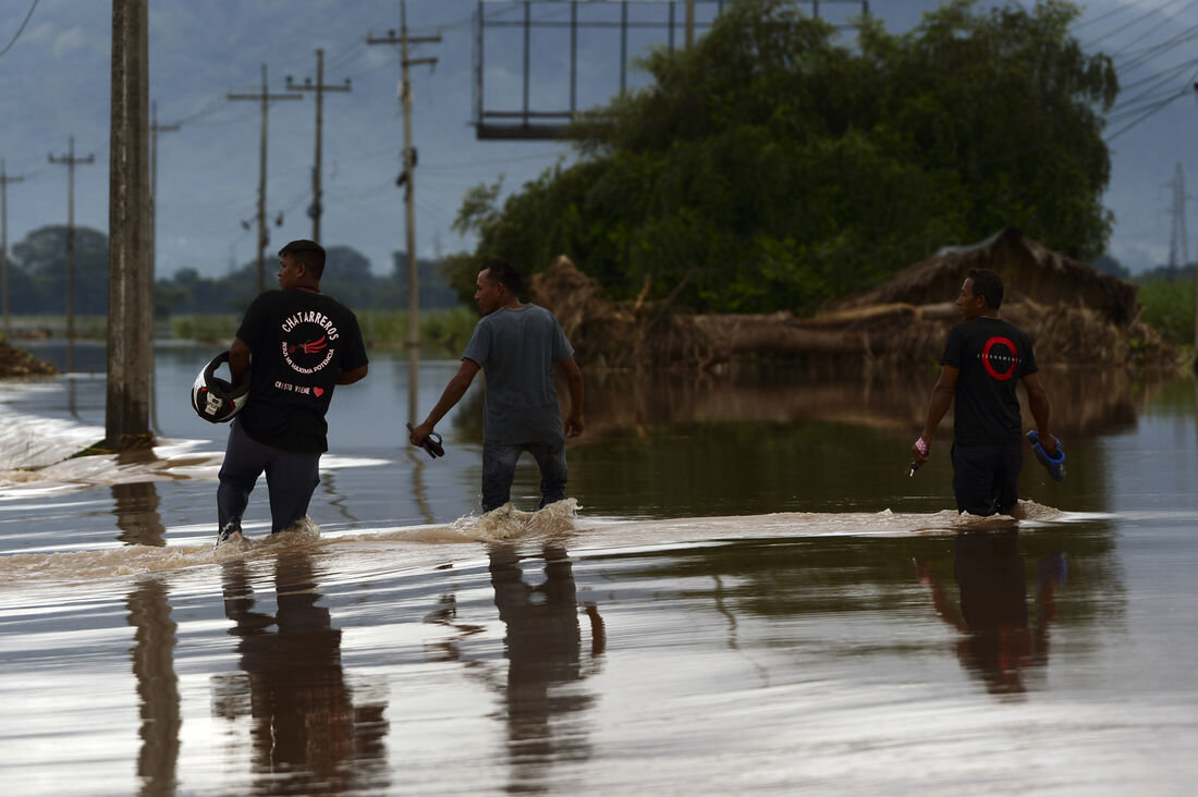 Tempesta Eta atinge América Central