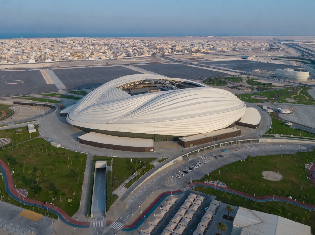 Estádio al-Janoub Stadium, na capital Doha, no Catar 