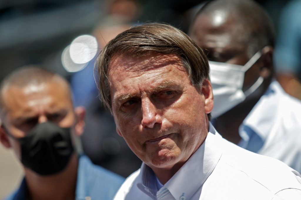 Bolsonaro após votação no Rio de Janeiro (RJ)