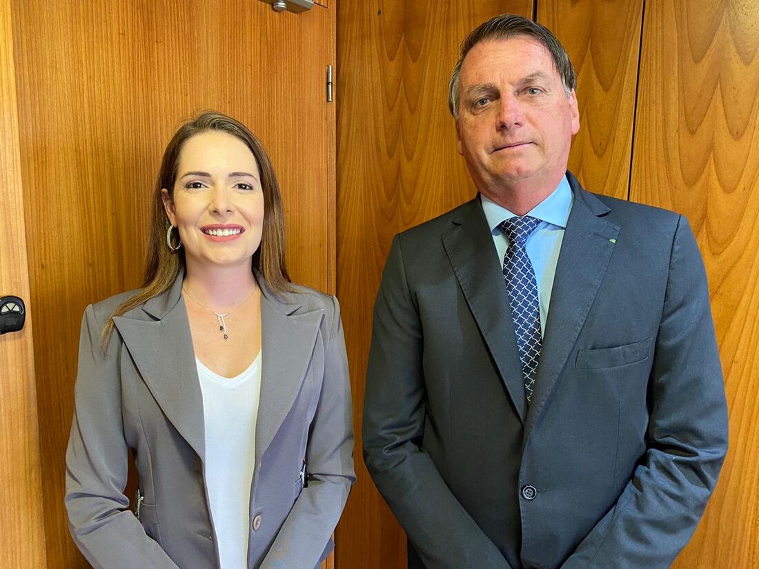 Patrícia e Bolsonaro