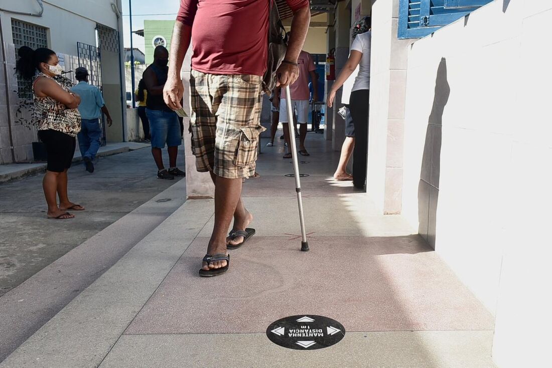 Local de votação no Alto José do Pinho