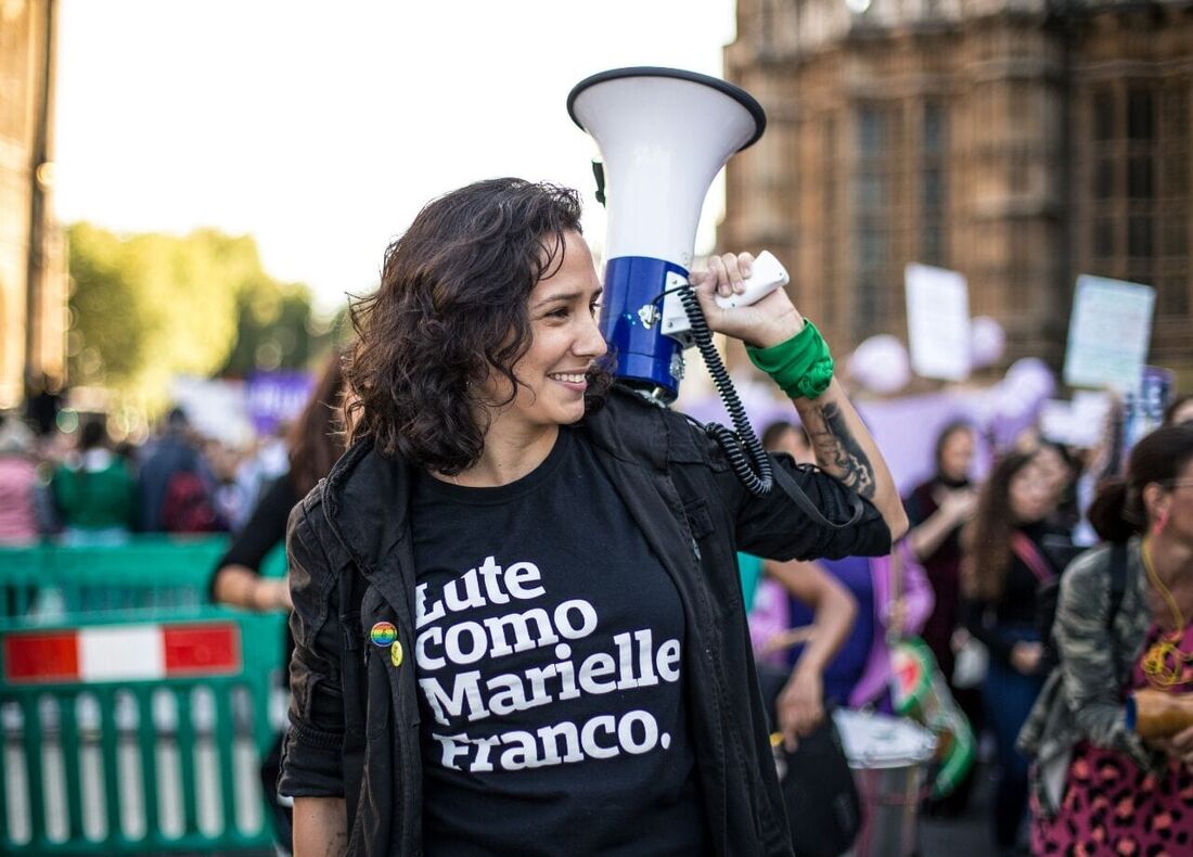 Mônica Benício, vereadora no Rio de Janeiro e viúva de Marielle Franco