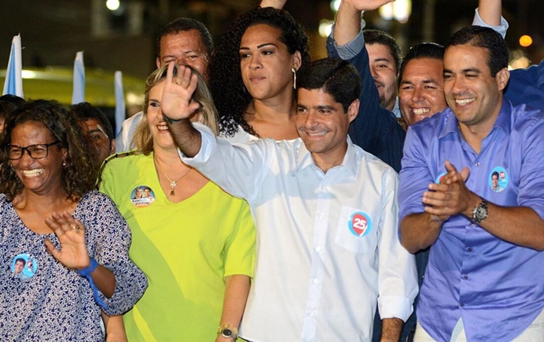 Bruno Reis teve apoio do atual prefeito ACM Neto, seu colega de partido