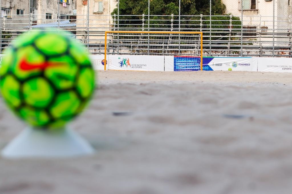 Parque Santos Dumont, no Recife, recebe a Copa do Brasil de Beach Soccer Feminino