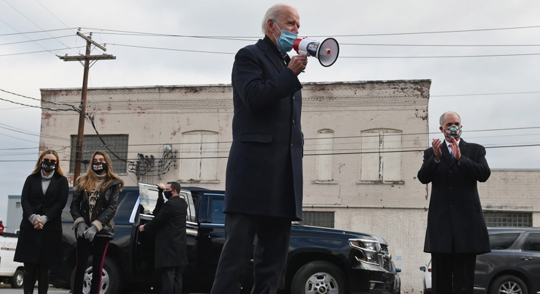 Candidato à presidência dos Estados Unidos, Joe Biden