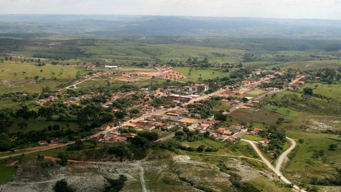 Cidade de Cedro do Abaeté, em Minas Gerais