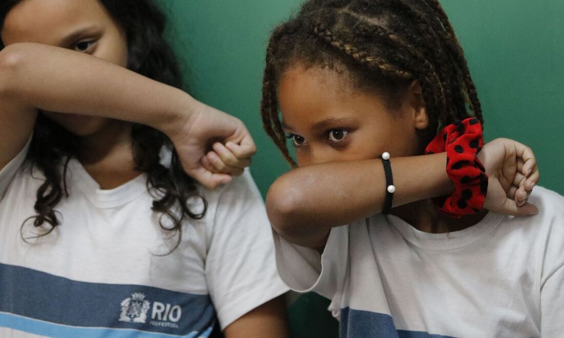 Crianças na escola