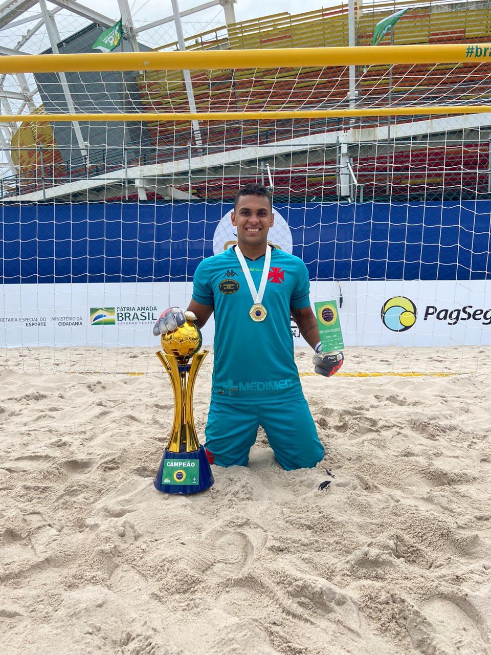 Pernambucano Rafael Padilha, goleiro do Vasco