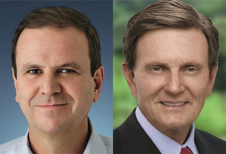 Ex-prefeito Eduardo Paes e o atual, Marcelo Crivella, decidirão eleição no Rio de Janeiro em 29 de novembro