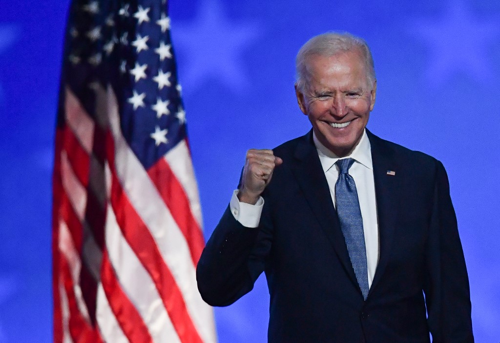 O novo presidente dos Estados Unidos, o democrata Joe Biden