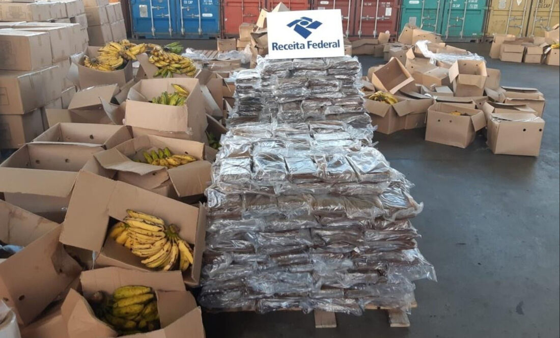 Apreensão de cocaína em carga de bananas foi o pontapé inicial da investigação