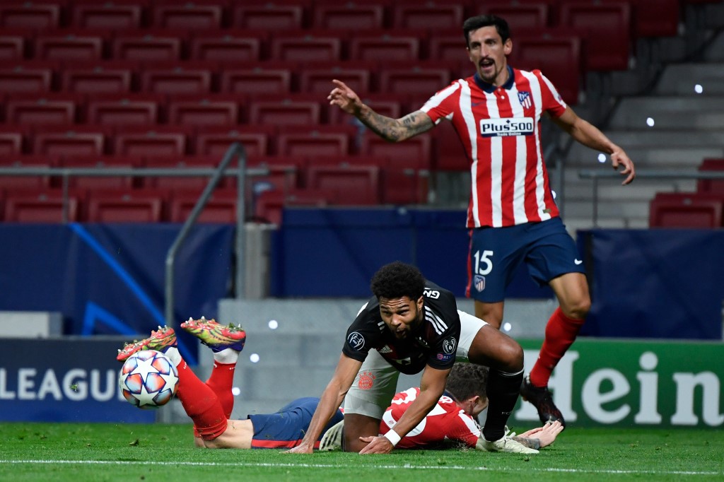 Atlético de Madrid empata com Bayern