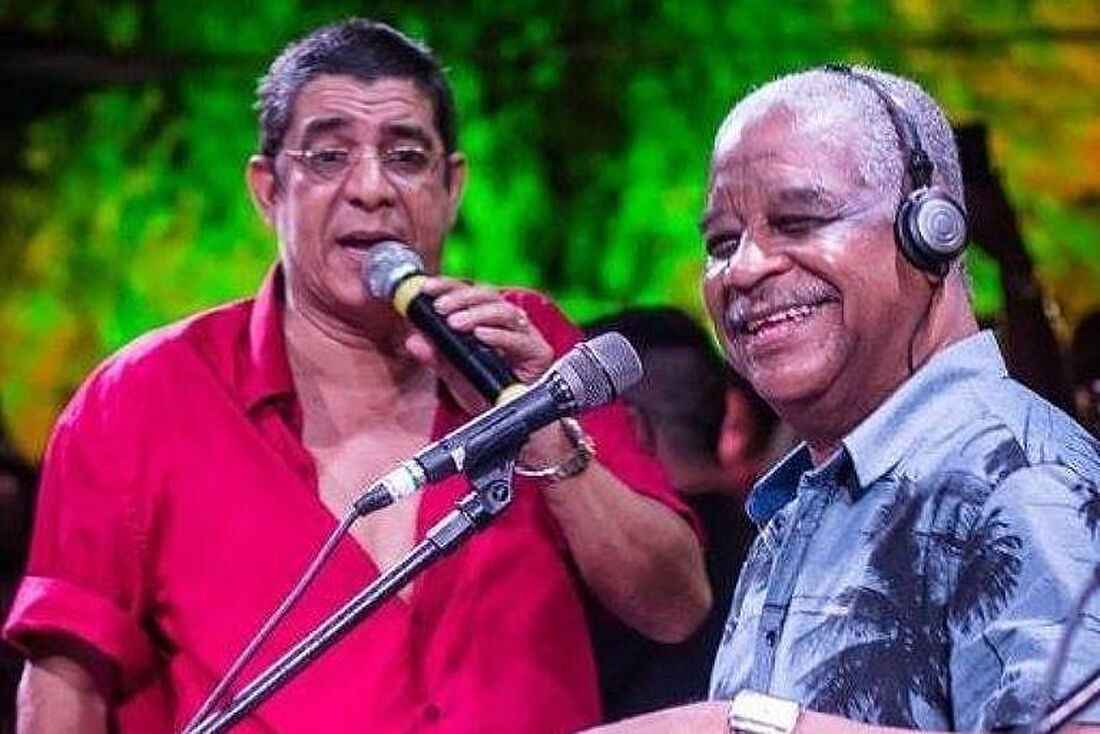 Cantor Zeca Pagodinho lamenta morte de Ubirany