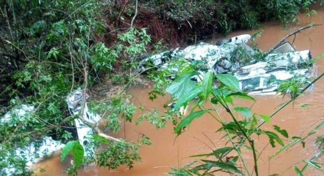 Queda da aeronave matou quatro pessoas