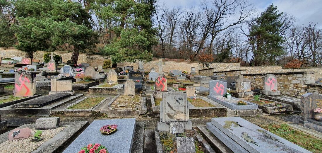 Cemitério de Fontaineblea, sul da França