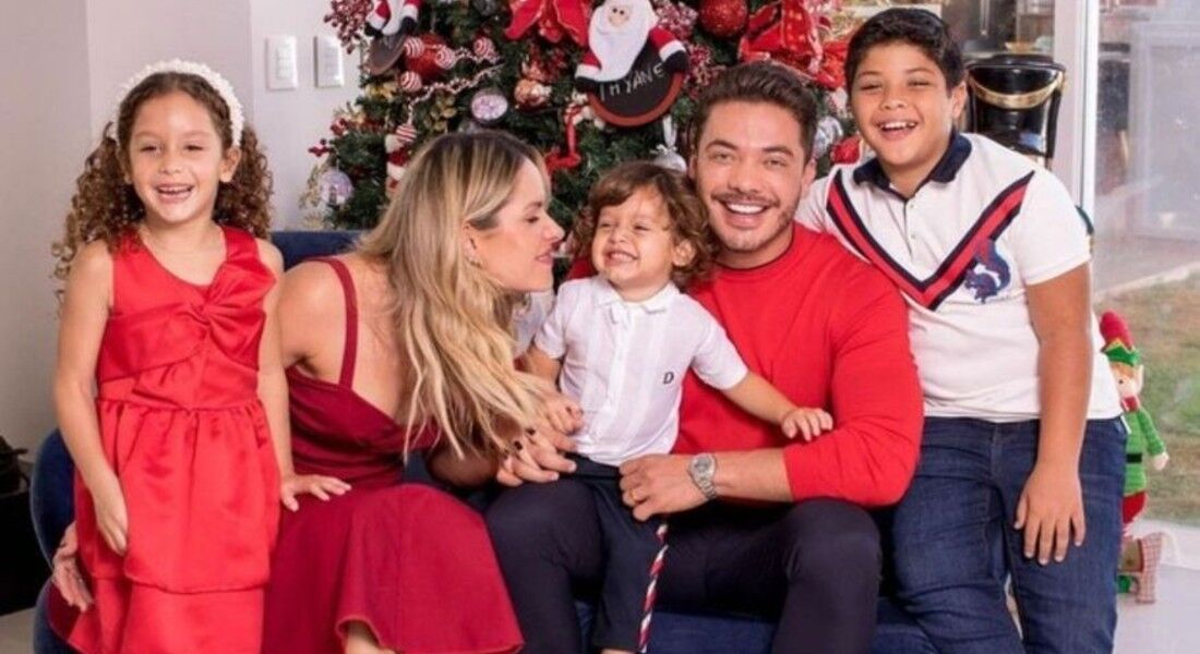 Wesley e família