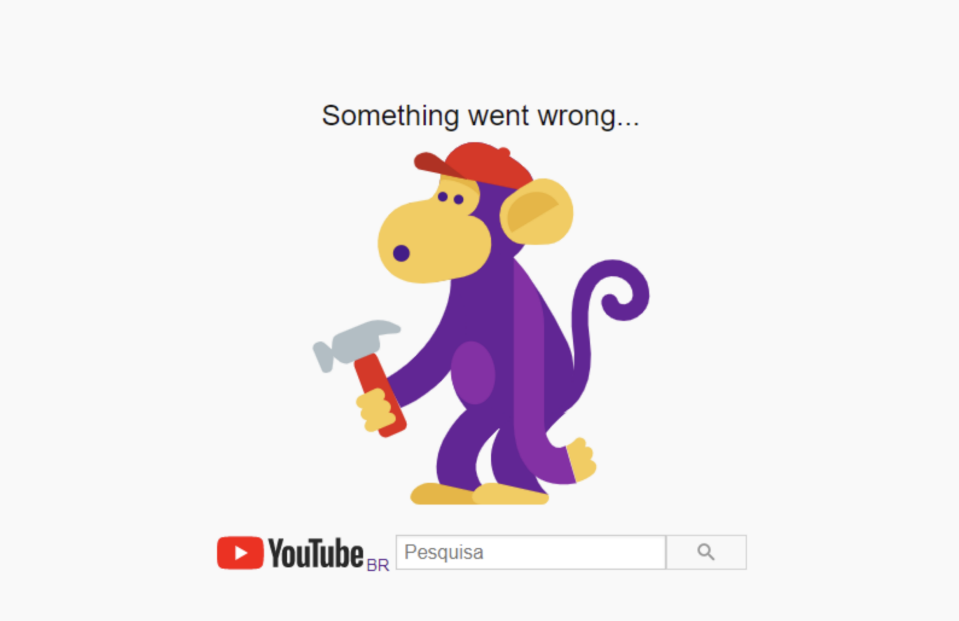 Youtube também apresentou instabilidade nesta segunda (14)