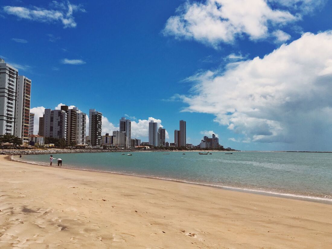 Praia do Bairro Novo, em Olinda