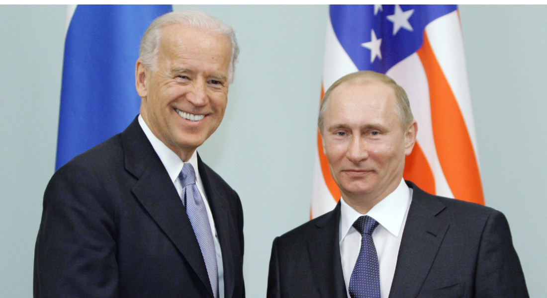 Putin e o presidente norte-americano eleito nas eleições de 2020, Joe Biden