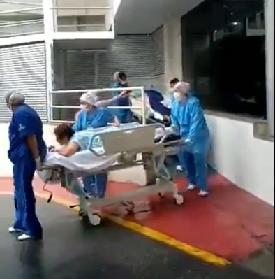 Incêndio atingiu hospital em São Gonçalo, RJ