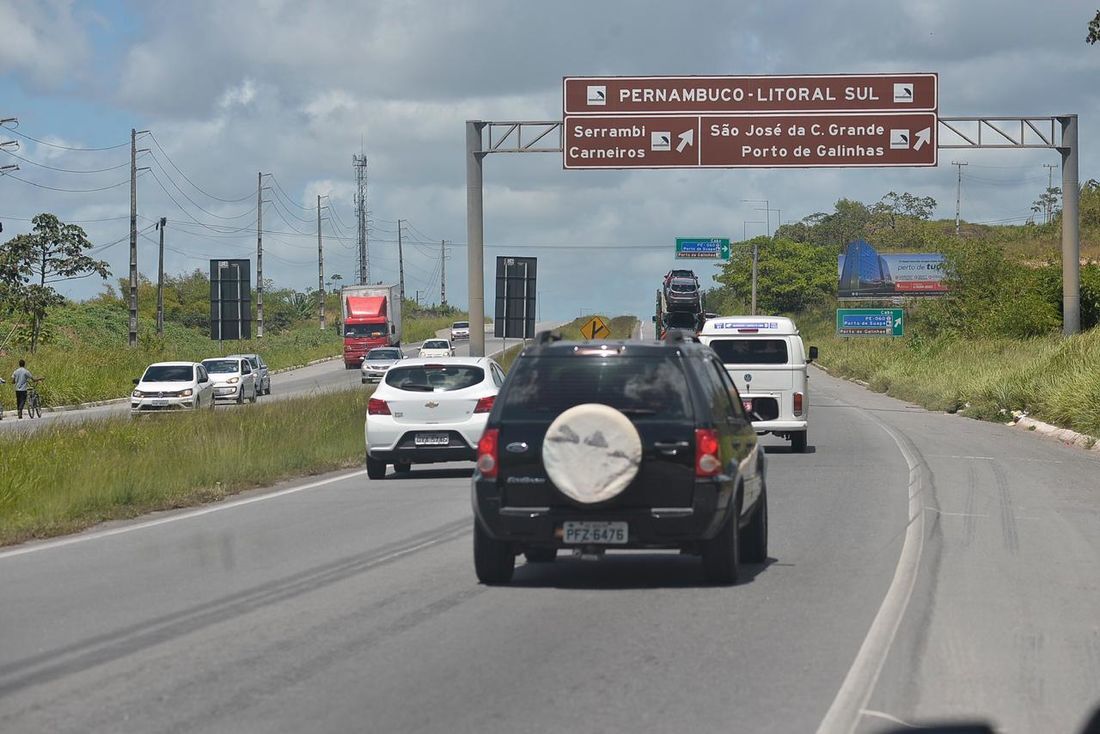 Movimentação nas rodovias