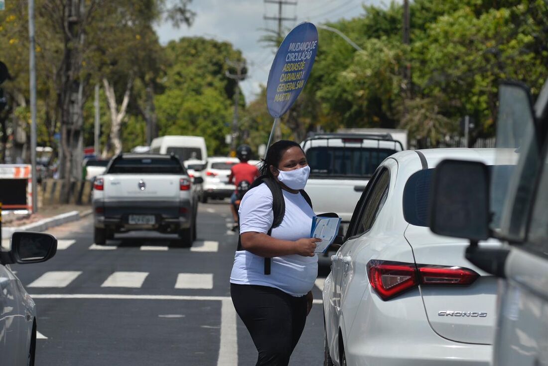 A mudança pretende diminuir o tempo gasto na interseção entre as avenidas