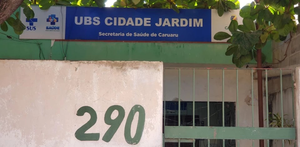 UBS Cidade Jardim, em Caruaru