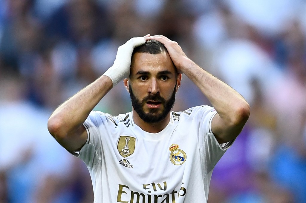 Atacante francês Karim Benzema