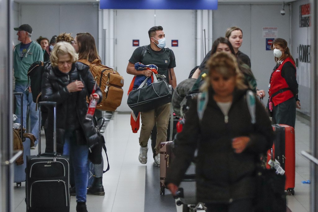 Aeroporto de Chicago, nos Estados Unidos