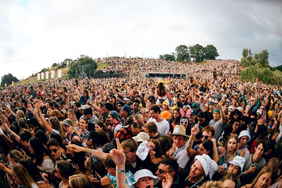 Festival Rhythm and Vines 2020, na Nova Zelândia.