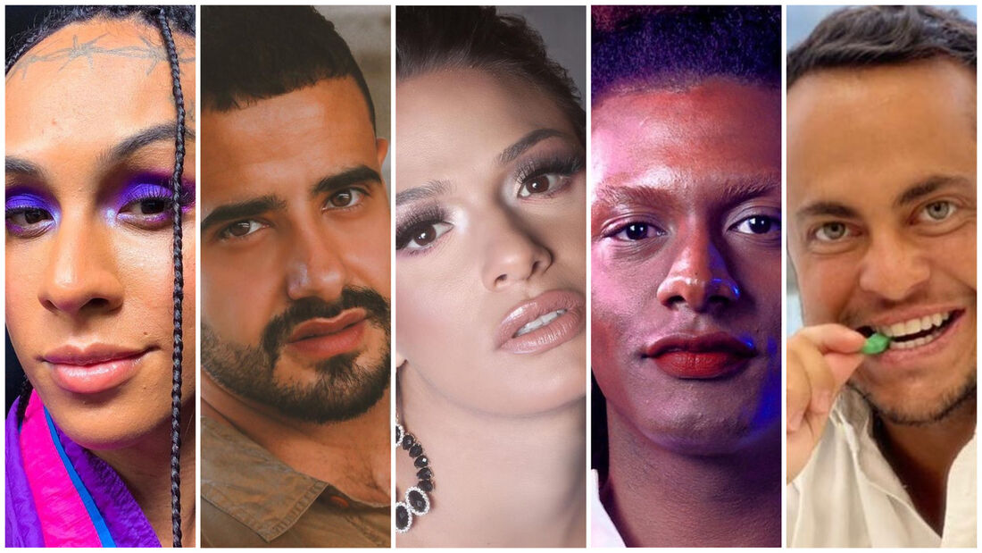 Artistas e influencers trans