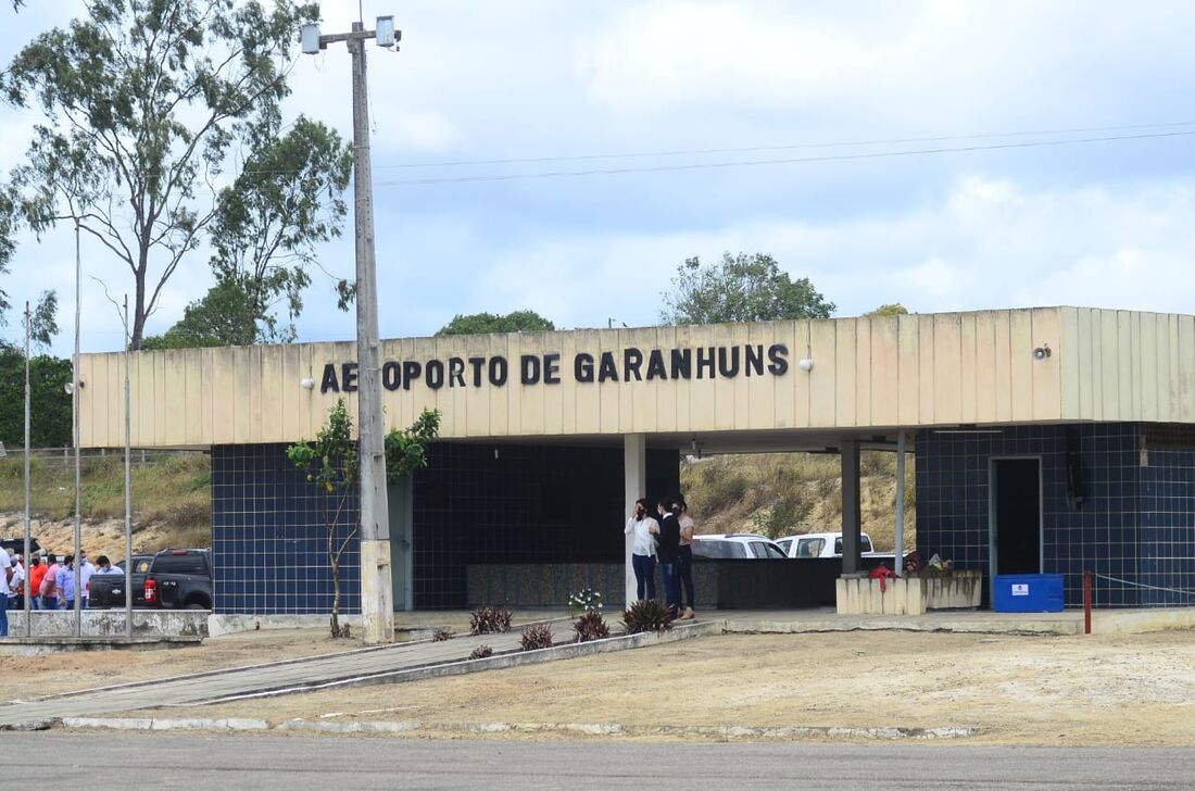 Aeroporto de Garanhuns, no Agreste de Pernambuco