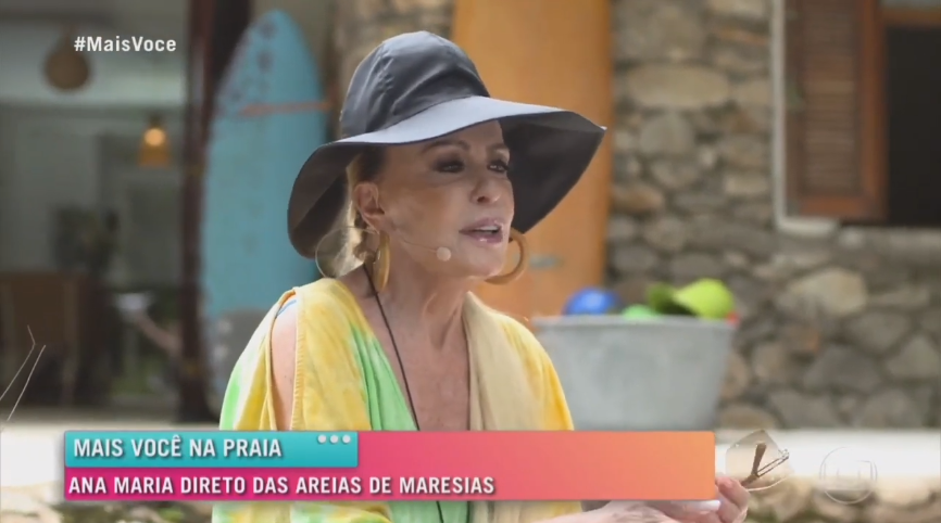 Apresentadora Ana Maria Braga