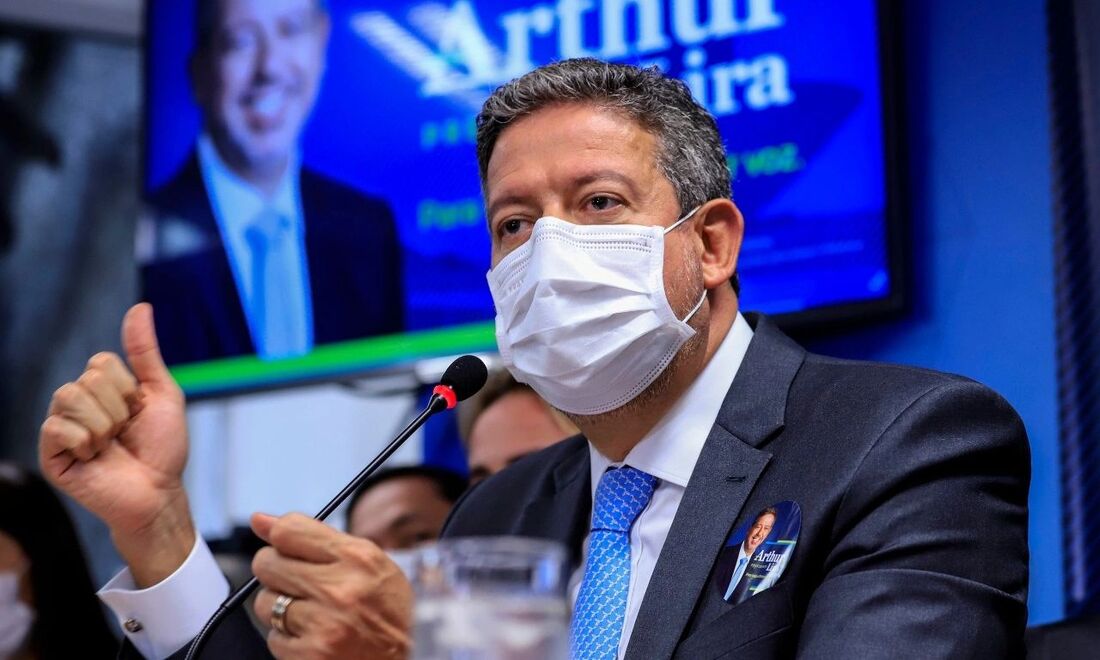 Candidato do governo à presidência da Câmara dos Deputados, Arthur Lira