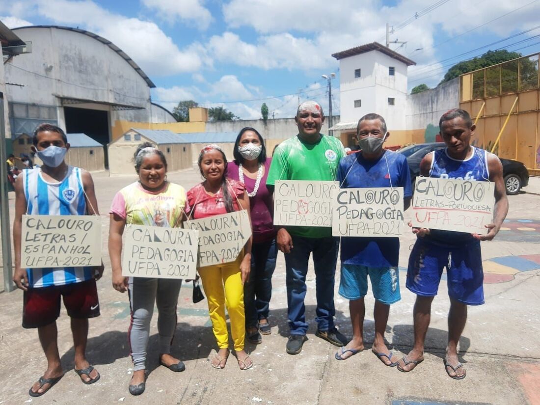 Indígenas venezuelanos aprovados na UFPA