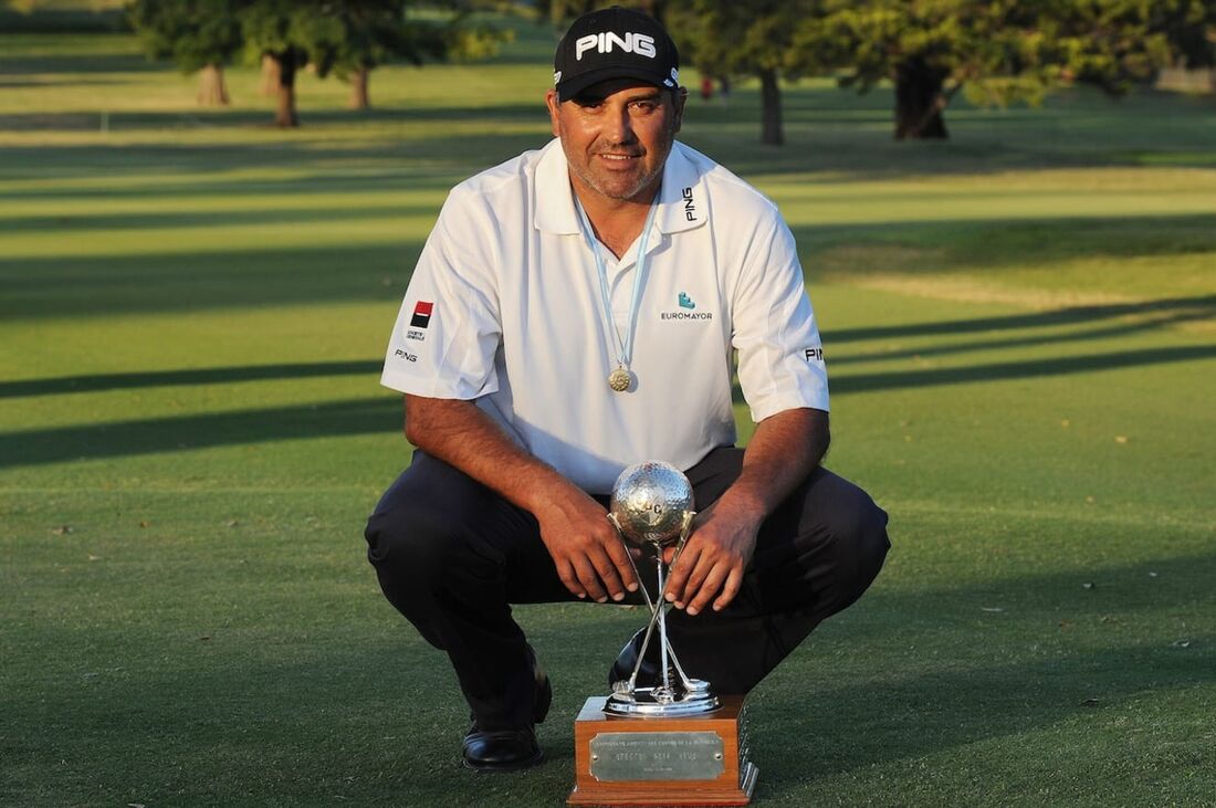 Ángel "El Pato" Cabrera foi campeão do US Open 2007 e do Masters de Augusta 2009